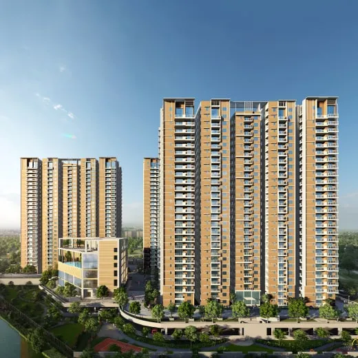 Gated community near Gachibowli